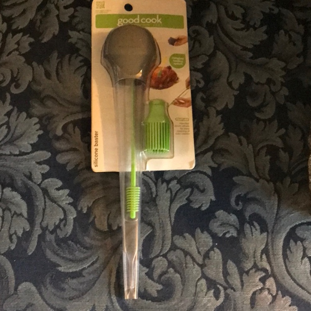 Silicone baster for all the great cooks out there!
